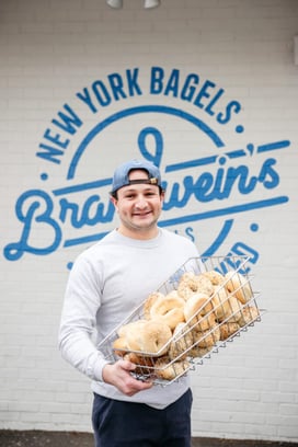 Alex Brandwein of Brandwein Bagels