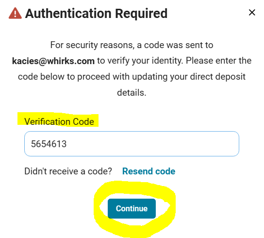 How can I update an employee's direct deposit information in isolved?