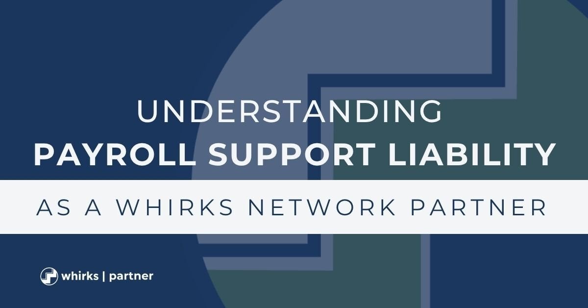 Graphic with Whirks Partner branding and logo in the background. Blog title overlay reads: 