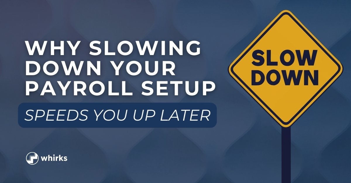 Graphic with a yellow 'Slow Down' road sign next to text reading, 