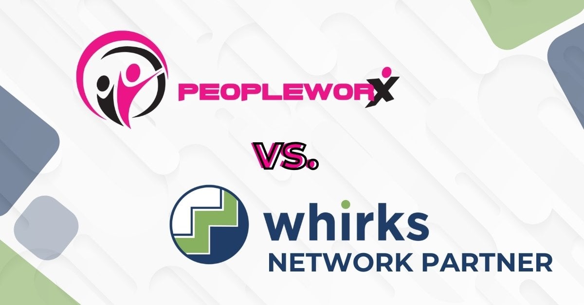 Comparison of PeopleWorx and Whirks Network Partner payroll solutions